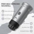 thumbnail image 3 of Portable Espresso Coffee Machine , Wireless & Electric, Compatible with Capsules & Powder, Ideal for Home & Travel, 3 of 7