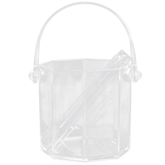 Houderco Beverage Ice Bucket Clear Acrylic 1 Set 12.0x9.4x4.7in
