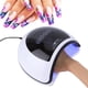 thumbnail image 1 of Lámpara UV LED, 100-240V 96W Nail Art Máquina seca para esmalte de uñas Herramienta para decoración de uñas Calidad superior, 1 of 8