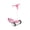 Pink, variant on Radio Flyer My 1st Scooter Sparkle, 3 Wheels, Pink, Toddlers, 4.5 lbs. Assembled Weight