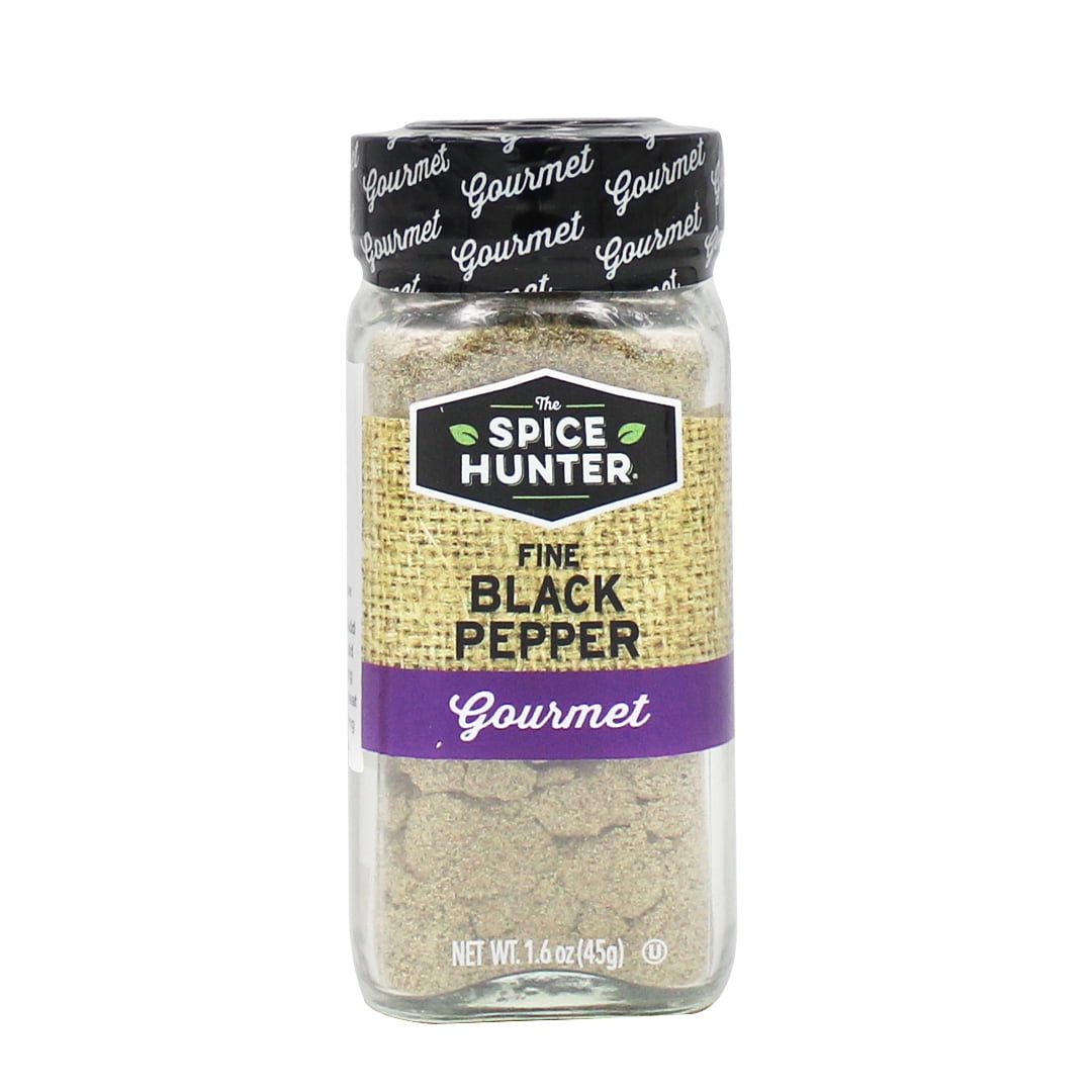 Spice Hunter Fine Ground Black Pepper (1.6 Ounces)