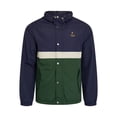 thumbnail image 5 of Chaps Men’s and Big Men’s Heritage Colorblocked Hooded Rain Jacket, Sizes S–2XL, 5 of 6