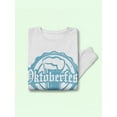 thumbnail image 3 of Oktoberfest Rubber Stamp Sweatshirt Women -Image by Shutterstock, Female Small, 3 of 4