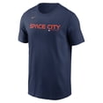 thumbnail image 2 of Men's Nike Navy Houston Astros City Connect Wordmark T-Shirt, 2 of 3