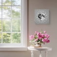 thumbnail image 4 of Framed Canvas Wall Art for Living Room Moon Star Cluster Wall Decor, Grey Starry Night Aesthetic Paintings for Bedroom Office Kitchen Bathroom, Ready to Hang Artwork Wall Pictures 12x12 Inch, 4 of 9