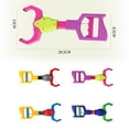 thumbnail image 4 of Trash Grabber Outdoor Portable Duty Gripper Multifunctional Picking Tool  Pink, 4 of 7