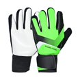 thumbnail image 1 of Guantes de portero engrosados, anticolisión, tamaño ajustable, protección de manos de látex. Talla 6 verde, 1 of 9