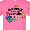thumbnail image 4 of Inktastic In a World You Can Be Anything Be Kind Autism Awareness T-Shirt, 4 of 5