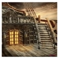 thumbnail image 2 of 5x7FT Vinyl Studio Photography Backdrop Retro Pirate Ship Photo Background, 2 of 8