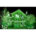 thumbnail image 3 of Guirnalda LED de 22 m alimentada por energía solar con 8 efectos de luz, perfecta para fiestas, bodas, cumpleaños y jardines al aire libre (verde), 3 of 6