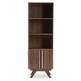 thumbnail image 4 of Baxton Studio Ashfield 3 Shelf Bookcase in Brown, 4 of 9