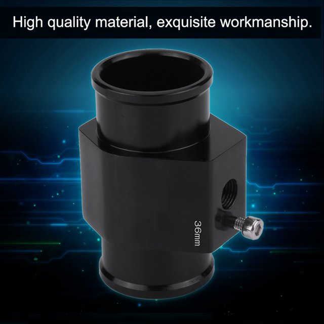 Junta De Temperatura Del Agua Del Coche, Adaptador De Calibre Del Sensor De Manguera De Tubo De Junta De Temperatura Del Agua De Modificación Del Coche(36mm)