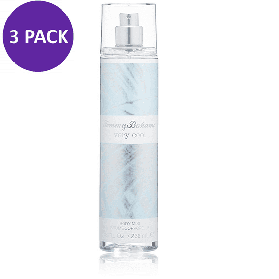 Tommy Bahama Very Cool Body Mist 8.0 oz for Women (PACK OF 3)