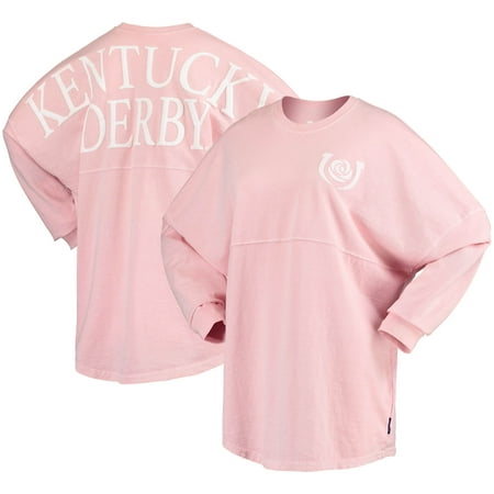 Derby Jersey - Kentucky Derby Fanatics Branded Women's Long Sleeve Spirit Jersey - Pink
