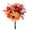 E#, variant on 17inch Autumn Maple Leaf Artificial Flower, Fall Leaves Stems Maple Leaves Shrubs Autumn Leaf Bushes Faux Silk Foliage for Home Kitchen Thanksgiving Indoor Garden Courtyard Decoration