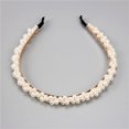 thumbnail image 5 of Bandeau Torsadé Perlé Fait Main Mode Élégante pour Mariée Accessoires Cheveux de Mariage Forêt, 5 of 5
