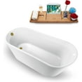 thumbnail image 2 of 61" Streamline N1520BGL Freestanding Tub and Tray With Internal Drain, 2 of 7