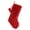 Red, variant on Hand-Knitted Christmas Stocking, White Nordic Holiday Stocking, 18.9 x 10.2-Inch Large Knit Fireplace Hanging Stocking for Christmas Tree, Mantel, Family Gift and Scandinavian Home Decor