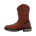thumbnail image 3 of Rocky Men's Rams Horn Waterproof Pull-On Work Boot Soft Toe - RKK0387 7 D(M) US, 3 of 7