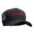 thumbnail image 5 of Country Music Embroidered Solid Cotton Twill Mesh Prostyle Cap - Black OSFM, 5 of 5