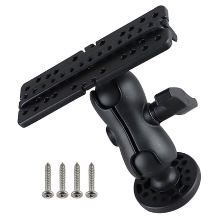 WRITWAA 1Set Nylon Fish Finder Mount for Boat Convenient Installation and Improved Fishing Visibility