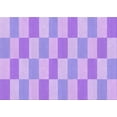 thumbnail image 1 of Ahgly Company Indoor Rectangle Patterned Mauve Purple Area Rugs, 2' x 5', 1 of 6