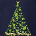 thumbnail image 3 of CafePress - Spider Christmas Tree Long Sleeve T Shirt - Mens Hooded Shirt, 3 of 3