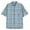 Light Blue, variant on EHRWE Mens Shirts Summer Plaid Shirt Male Fashion Leisure Version Of The New Thin Short Sleeve Shirt Comfortable