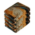thumbnail image 4 of BZSMCE Towel Cotton Face Towel Soft Hand Towels Fashion Ornate Fox Tapestry Pattern, 4 of 9
