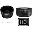 thumbnail image 5 of Hi Def 2-Pcs Telephoto & Wide Angle Lens Kit For Canon EOS R10 R50 R100 (49mm Compatible), 5 of 6