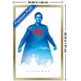 thumbnail image 2 of DC Studios Superman (2025) - Superman Gradient Wall Poster, 22.375" x 34" Framed, 2 of 5