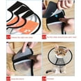 thumbnail image 5 of Soft Dog Cone Collar, Flexible Plastic Cone for Dogs After Surgery, Dog Recovery Collar, Adjustable Protective E-Collar for Large/Medium/Small Pet Dogs Cat, Comfy Elizabethan Collar (S), 5 of 8