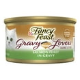 thumbnail image 3 of (24 pack) Purina Fancy Feast Gravy Lovers Wet Cat Food, Seared Salmon in Gravy, 3 oz Can, 3 of 10