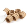 thumbnail image 3 of 12Pcs Napkin Rings,Water Hyacinth Napkin Holder Rings - Rustic Napkin Rings for Birthday Party, Dinner Table Decoration, 3 of 9