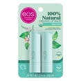 thumbnail image 1 of Bálsamo labial eos 100% natural y orgánico con menta dulce, 4 ml, paquete de 2, 1 of 7