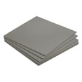 thumbnail image 1 of Unique Bargains EVA Foam Sheets Light Grey 9.8 Inch x 9.8 Inch 5mm Thick Crafts Foam Sheets 6Pcs, 1 of 5