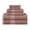 Sand, variant on Meadowcove Rayon from Bamboo/Cotton Blend 6-Piece Face Hand, and Bath Towels Set , Chrome by Blue Nile Mills