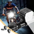 thumbnail image 1 of Linterna de Bicicleta Recargable por USB | 4 LED T6 | 7 Modos de Luz y 4 Modos de Bocina | 300 Lúmenes, Impermeable, ABS | Haz Alto/Bajo | Altavoz de 120dB | Ciclismo Nocturno | Negro | 5x4.5x3.5 cm, 1 of 6