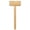 Wooden Color, variant on Shoreew Double-sided Meat Tenderizer Hammer Comfortable Grip Wooden Long Handle Heavy Duty Steak Chicken Beef Poultry Mallet Pounder Flattener