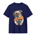 thumbnail image 2 of TJOUL Unisex Adult Soft Touch Printed T-Shirt for Year Round Wear, 2 of 5