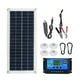 thumbnail image 1 of Placa de carga Walmeck, kit solar impermeable portátil USB, interruptor de 12/24 V, células solares impermeables, interruptor de 300 W, células solares USB, kit BUZHI PAPAPI para RV, coche,, 1 of 7