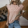 thumbnail image 2 of My Orders Cute Summer Tops for Women, Womens Funny T Shirts Under 10 Dollars Hawaiian Shirts Blue Womens Tops Dressy Casual 3/4 Sleeve V Neck Try Before You Buy, 2 of 6