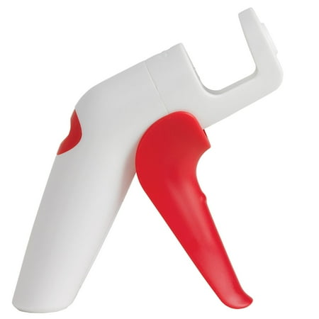 - Chef'n QuickPit Cherry and Olive Pitter, Get rid of cherry and olive pits in seconds with this hand-held cherry pitter. By Chefn