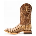 thumbnail image 4 of Cody James Men's Caiman Belly Western Boot Broad Square Toe Brown 12 EE  US, 4 of 8