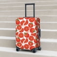 thumbnail image 6 of Disketp Tomatoes Elastic Travel Luggage Cover Travel Suitcase Protective Cover For Trunk Case Apply To 18''-32'' Suitcase Cover-Large, 6 of 7