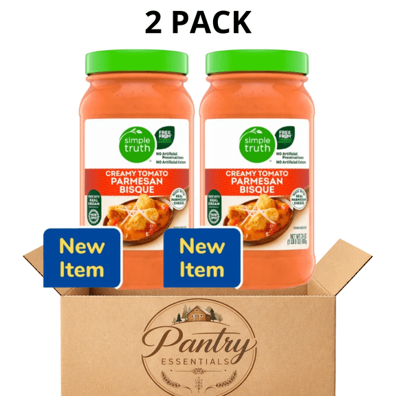 Simple Truth Creamy Tomato Parmesan Bisque 24 oz, 2 Pack