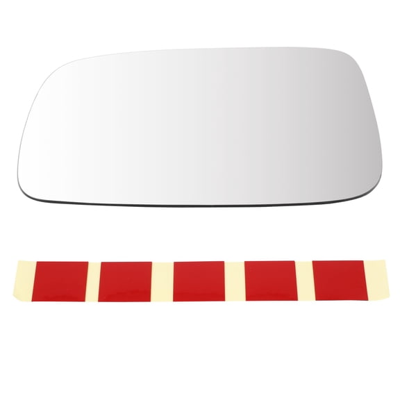 cciyu Left Side View Mirror Replacement Glass Fits For 2007-2012 For TOYOTA CAMRY Diagonal Length:6 3/4 inch w/o Backing Plate Exterior Mirror