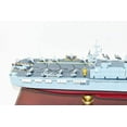thumbnail image 6 of USS Tarawa LHA-1 24inch Model,Navy,Scale Model,Mahogany,Tarawa Class, 6 of 9