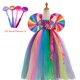 thumbnail image 1 of Dulce Arco Iris caramelo tutú vestido para niñas vacaciones cumpleaños fiesta ropa niños flores arco piruleta caramelo Purim disfraz 2-12y2-3Y Gao Jinjia LED, 1 of 2