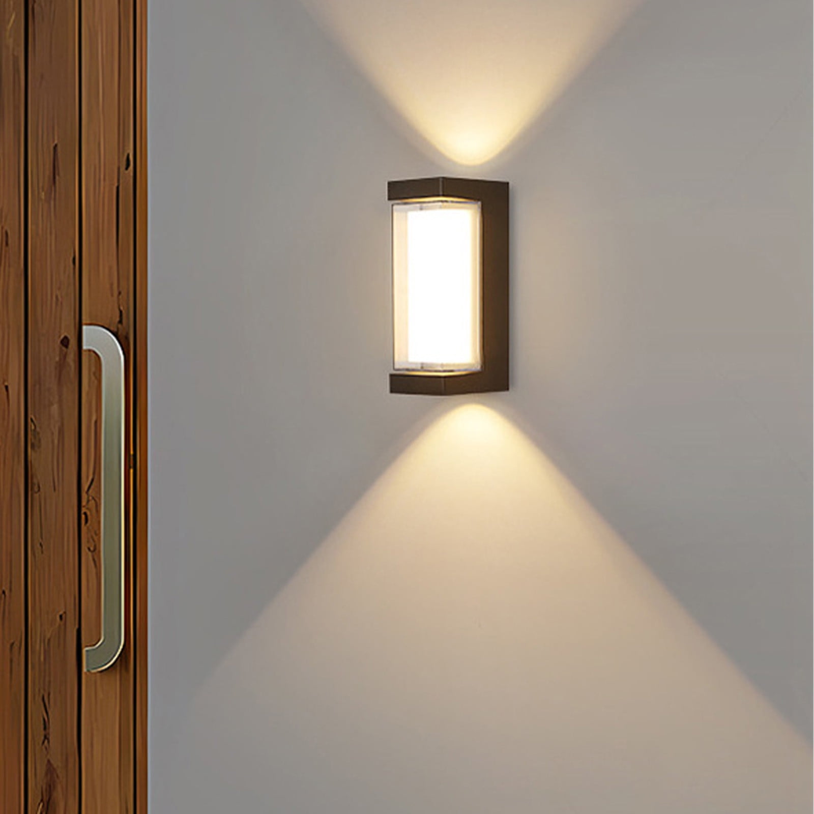 TaTaai 4Pcs Outdoor Light Fixture Wall Mount, Exterior lighting fixtures for Outside, Front Porch Lights, Waterproof Wall Sconce Lantern Lamp, Coach Lights for House, Patio, Garage, Doorway, Entryway